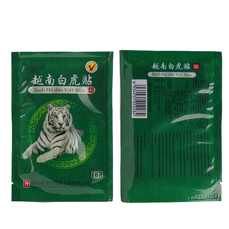 40 шт Белый тигр бальзам китайские травы медицинская штукатурка боли в суставах