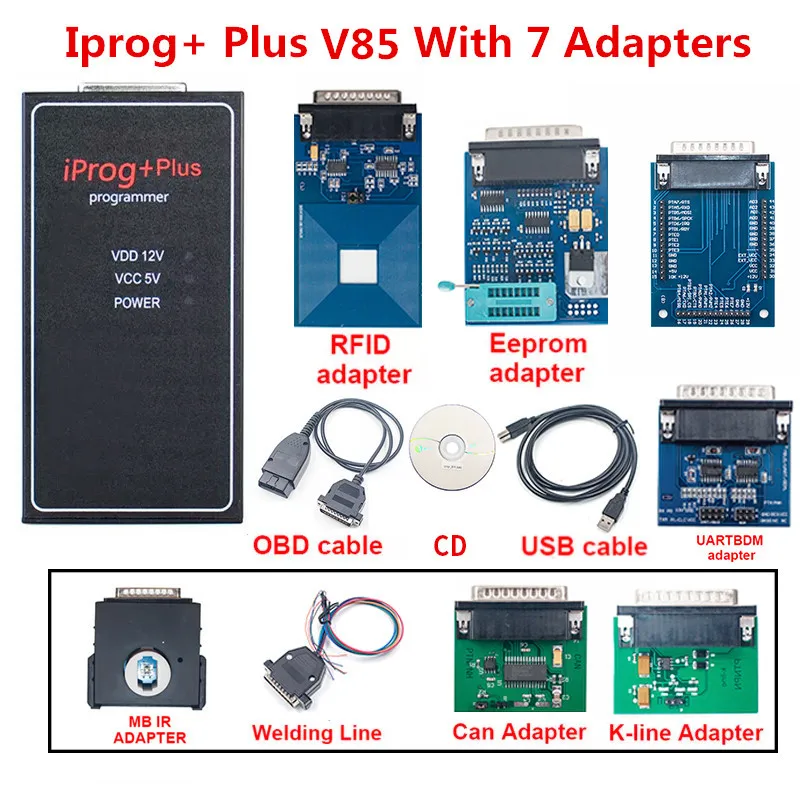 Лучшие Iprog + PLUS V85 Полные Адаптеры V777 поддержка IMMO/пробег/сброс подушки
