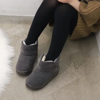 

Girls Winter Snow Boots Boys Soft Bottom Cotton Shoes 2020 New Children's Plush Thickened Warm Boots Baby Martin Boots E10