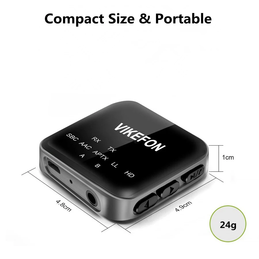 Автомобильный комплект для звонков с громкой связью AUX Bluetooth 5,0, rca-приемник, передатчик APTX HD LL 3,5 мм, аудио беспроводной адаптер Carkit