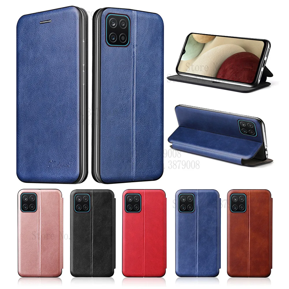 Flip Case For Samsung Galaxy a12 Case Luxury Leather Wallet