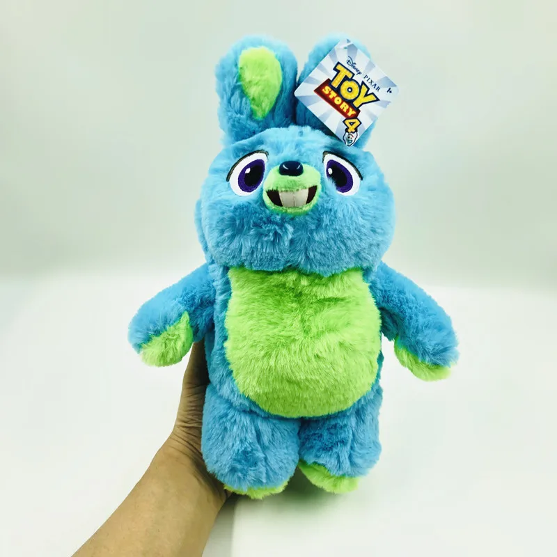 Королевский синий 18 см История Игрушек 4 fokry Ducky кролик желтая утка голубой кролик Stuffins плюшевые игрушки мягкие Рождественский подарок кукла - Цвет: Королевский синий