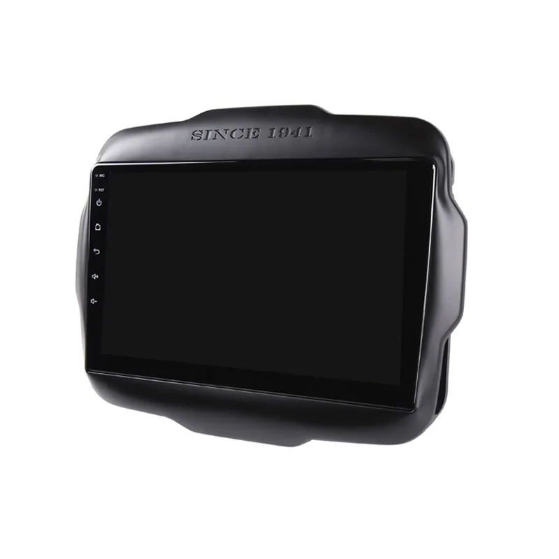 Perfect 9" 2G RAM 32G ROM Android Car DVD Video Player GPS For Jeep Renegade 2015 2016 2017 2018 2019 audio car radio stereo navi wifi 21