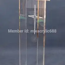 Горячая Распродажа Роскошная дешевая прозрачная акриловая Трибуна акриловая Подиум оргстекло