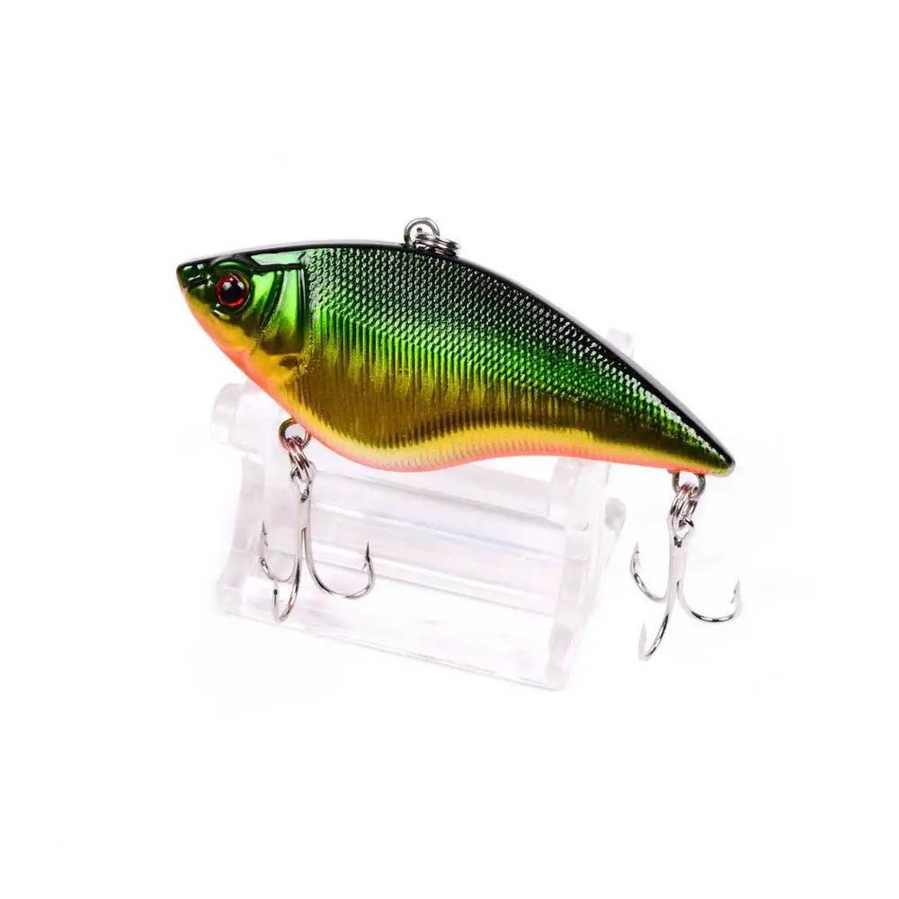 5PCS VIB Hard Bait Fishing Lure 7cm 16g Sinking Long Shot Rattling