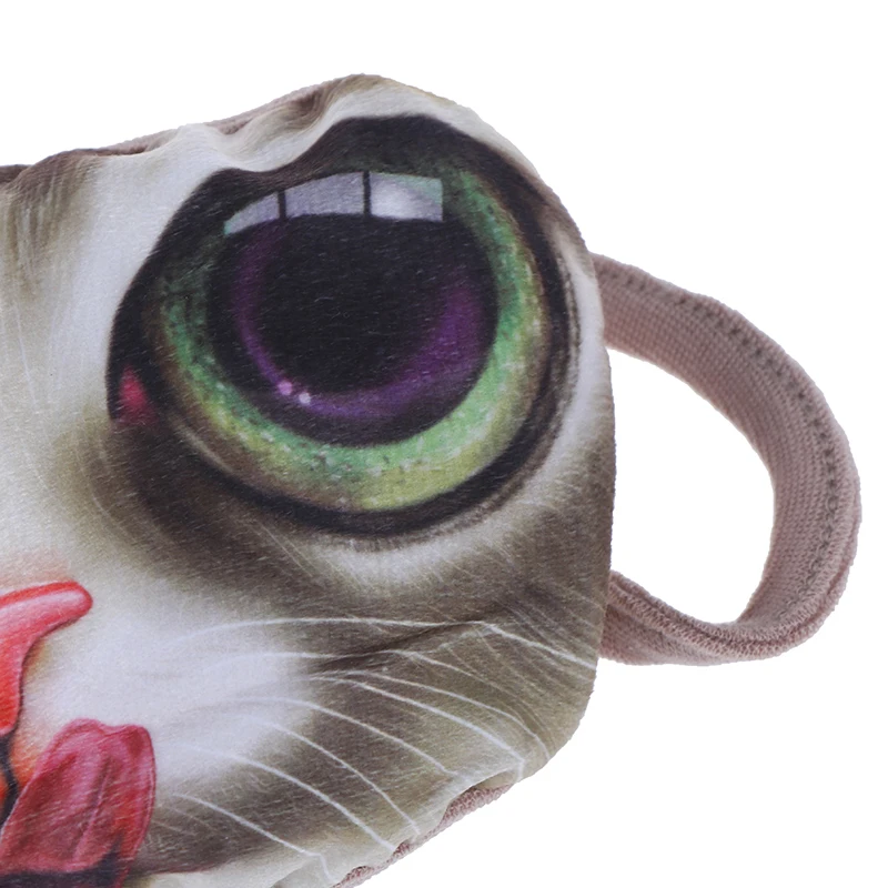 Cute Cotton Dustproof Mouth Face Mask Anime Cartoon Kpop Lucky Bear Dog Cat Women Men Muffle Face Mouth Masks