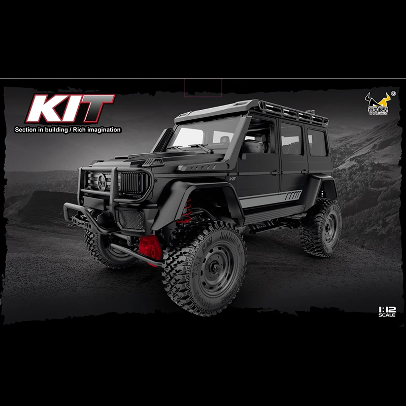 MN модель MN86K 1/12 комплект 2 4G 4WD несобранный G500 230 мм Колесная база гусеничный