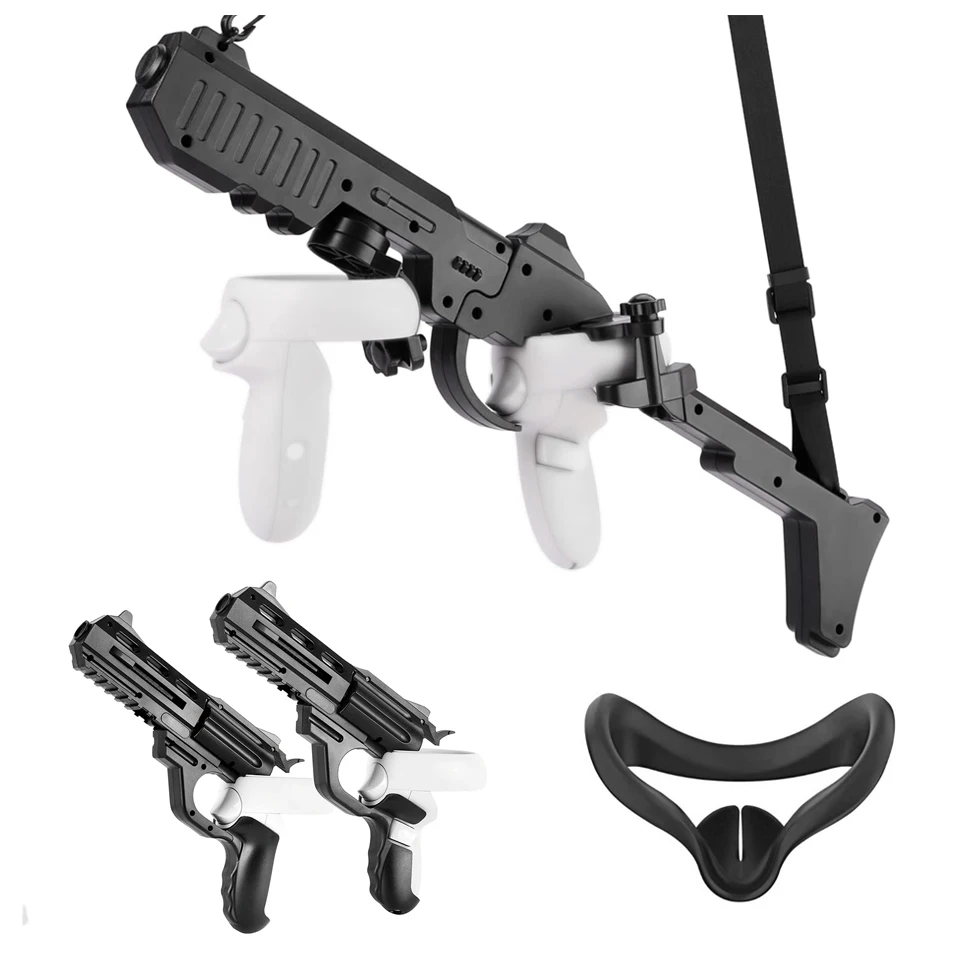 Controller Grips Accessories For Meta Quest 3 VR Touch Controllers Silicone Cover With Adjustable Knuckle Straps And Signal Hole