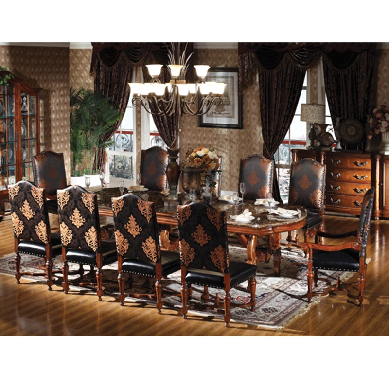 Italy Antique Design Luxury Furniture Set Long 10 Seater Dining Tables Lange 10 Sitzer Esstische Gh162 Dining Room Sets Aliexpress