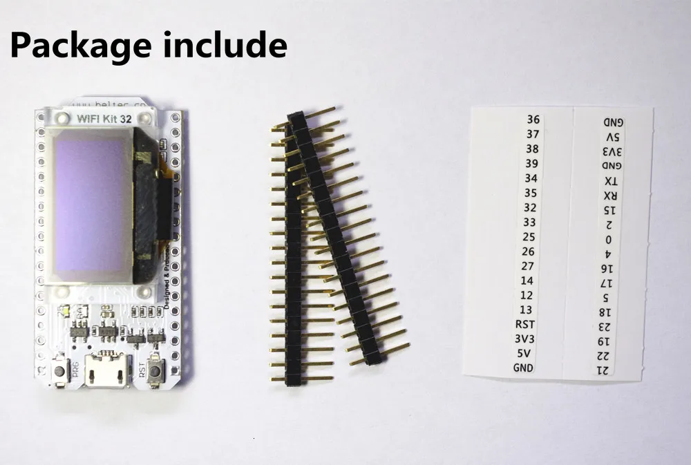 ESP32 oled макетная плата для arduino с 0,96 синим oled модулем/мин USB