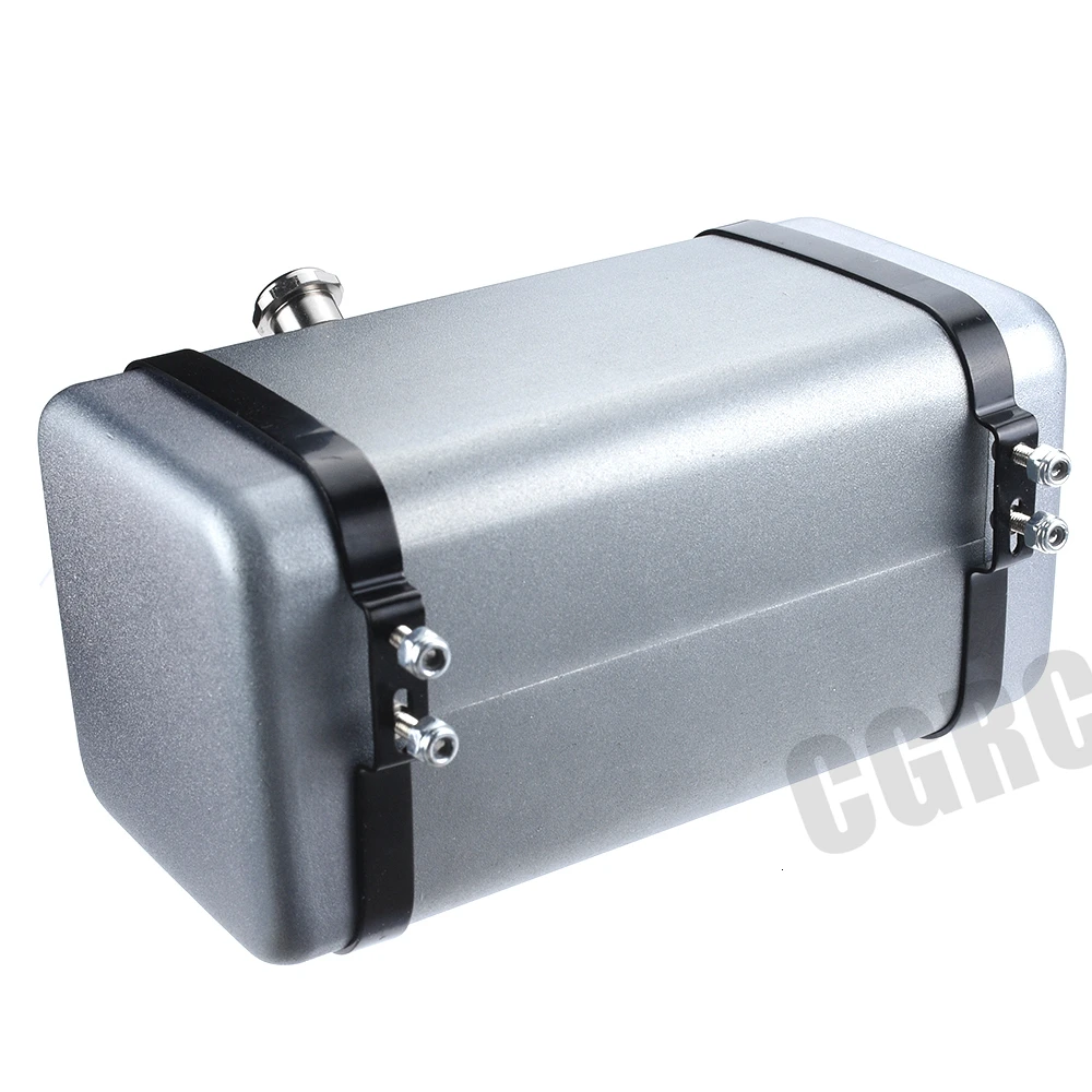 Металлический моделирующий топливный бак для 1/14 Tamiya RC грузовика Man Scania R620 Actros