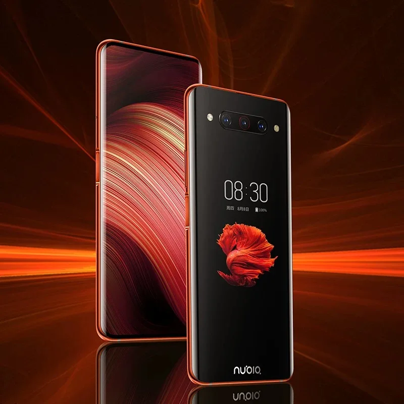 Глобальная версия мобильного телефона zte nubia Z20 8G 128G 6,4"+ 5,1" Snapdragon 855 plus 4000mAh 48MP 30x ZOOM Кнопка отпечатков пальцев