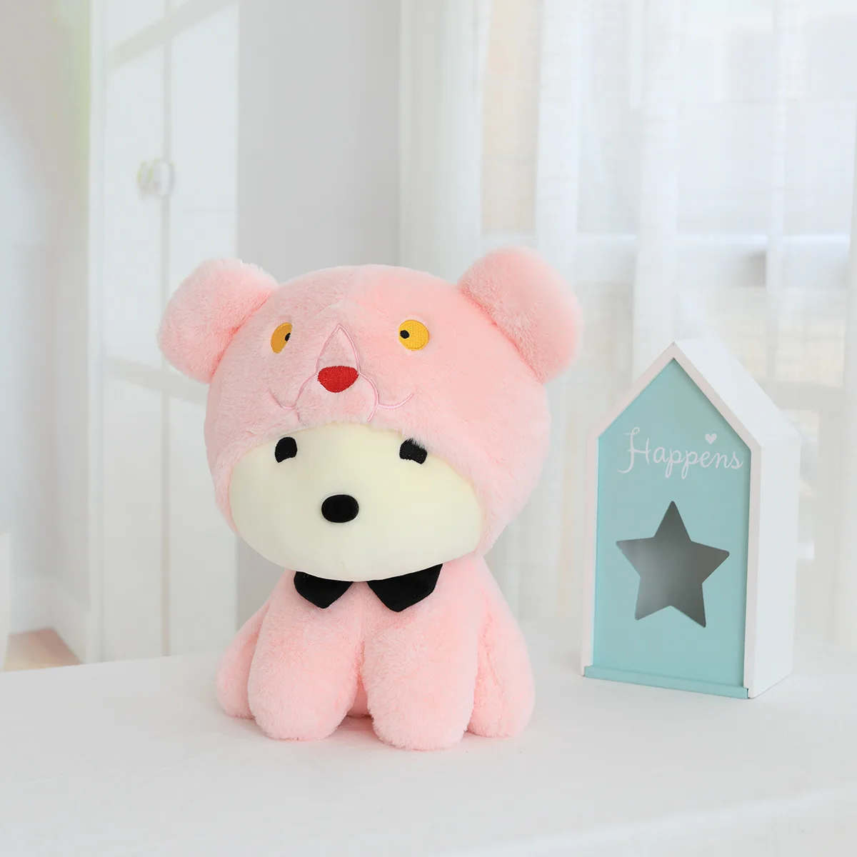 20-60 см Kawaii розового цвета с рисунком «Собака», пантера игрушка в виде животного МИЛЫЙ Тоторо щенок мягкие игрушки для детей мягкая тела для дня рождения Рождественский подарок является самой популярной игрушки