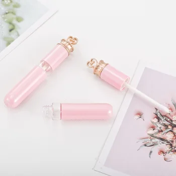 

7 ML DIY Pink Lip Glaze Tube Empty Bottle Lip Gloss Tube Hand Made Lipgloss Tubes Shell Lip Color Empty Bottle Shell