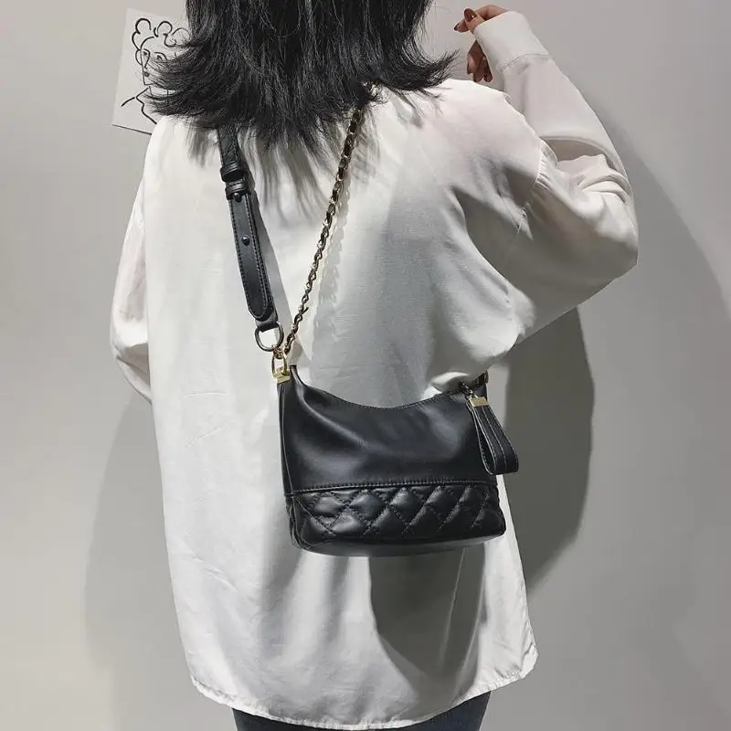 

New Fashion Handbags Delicate Texture Retro PU Leather Crossbody Handbags Women Solid Color Shoulder Messenger Bags