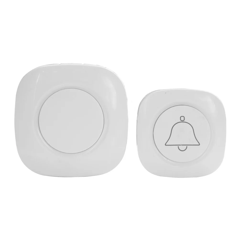 

Waterproof Wireless Doorbell with 36 Chimes Single Receiver EU Plug Plug-in Type Door Bell Cordless Smart Home Door Bells