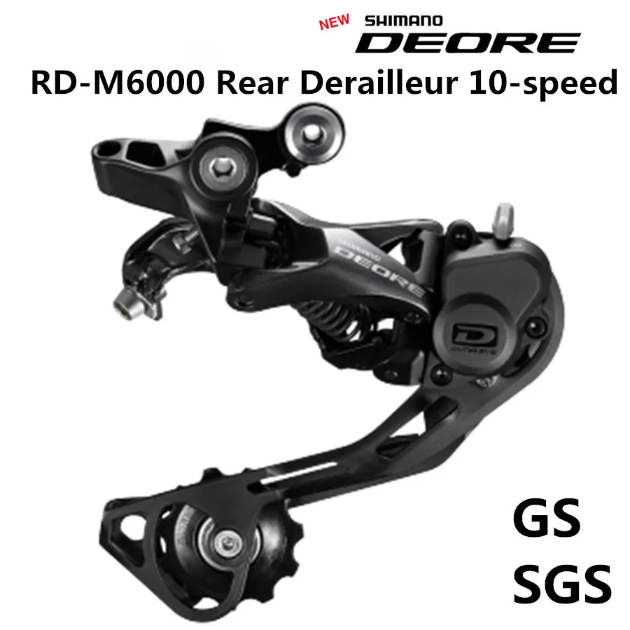 DEORE RD M6000 M610 тени задние переключатели горный велосипед M6000 GS SGS MTB велосипедные переключатели 10-speed 20/30-speed