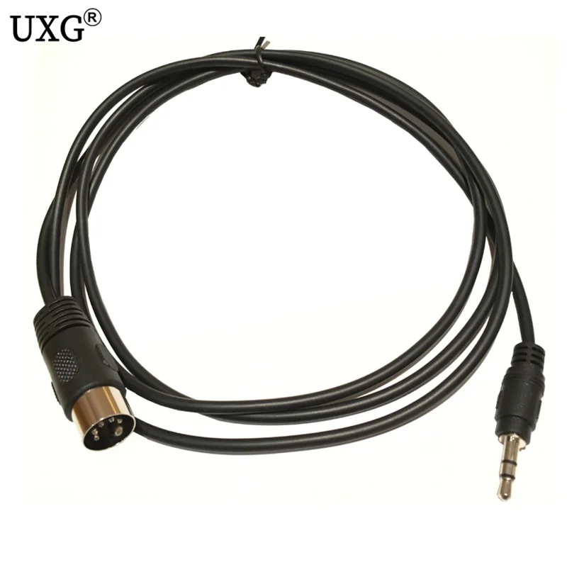 Din 5p Midi Cable 5 Pin Din Plug To 3.5mm Stereo Jack Plug Audio Cable