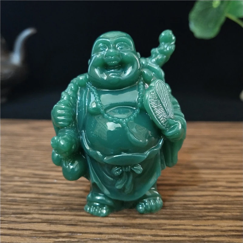 Chinese Feng Shui Laughing Buddha Statue Sculptures Handmade Crafts Home Decoration Lucky