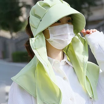 

Summer Kids Hat With Removable Face Shield Mask Child Cap For Girls Boys Sun Protective Hats Prevent Wind Dust Apatter 2020