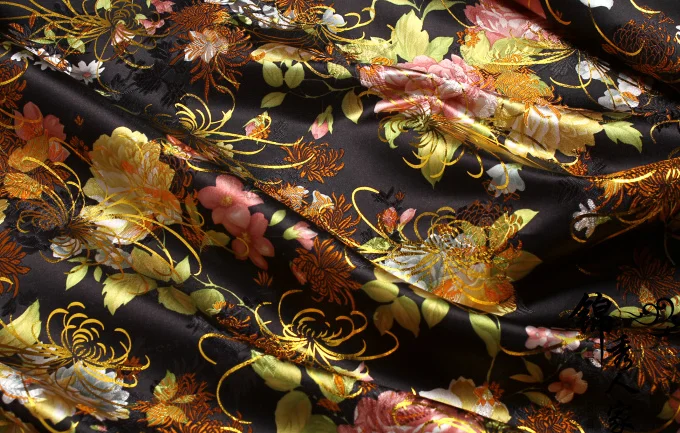 01 DIY Швейные принадлежности и ткани парча и атласная ткань, древнее китайское платье, Tang платье, Cheongsam