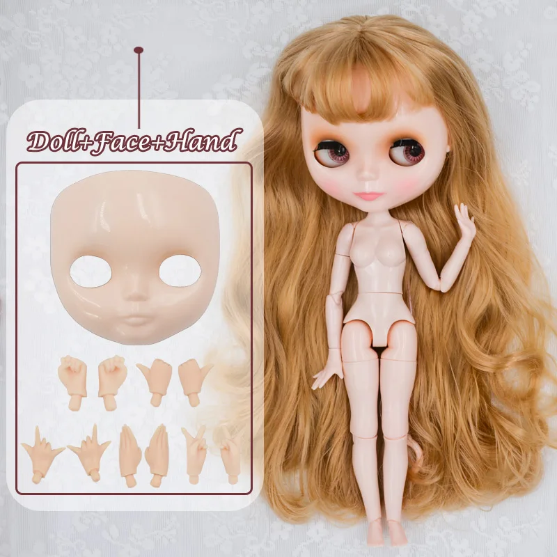 Куклы блайз Нео-кукла NBL индивидуальные блестящие лицо,кукла блайз 1/6 BJD кукла на шарнирах Ob24 кукла blyth для девочек, куклы бжд игрушки для детей NBL21 - Цвет: FHNBL11