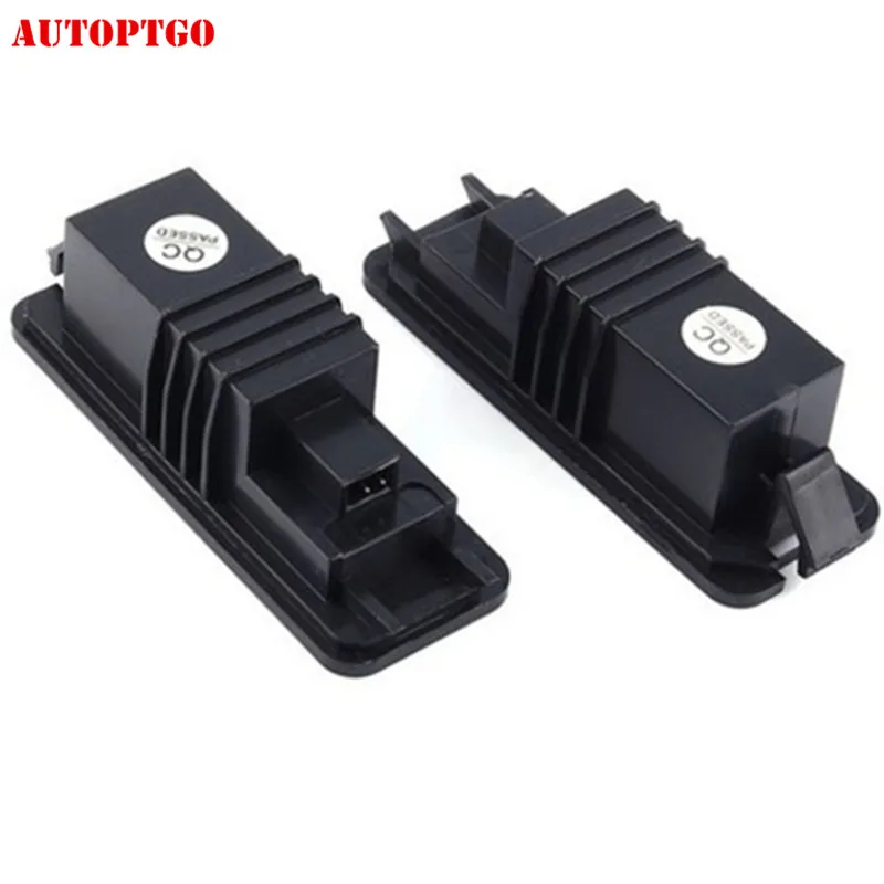 Автомобильный светодиодный светильник для номерного знака для VW Golf Polo Passat Phaeton Beetle EOS Scirocco Lupo для Seat Leon Altea Exeo Ibiza