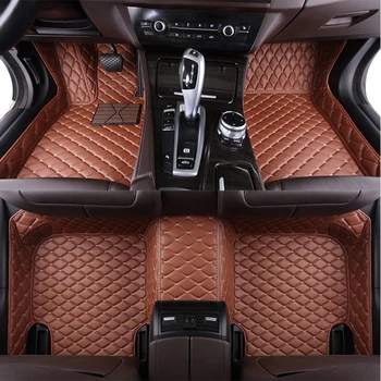 

Leather Car Floor Mats for Infiniti M25 M25L 2007 2008 2009 2010 2011 2012 2013 Custom Produced Car Foot Mat Carpet Liners