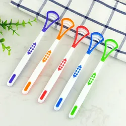 1Pcs or 2Pcs/Pack Tongue Brush Tongue Cleaner Scraper Cleaning Tongue Scraper For Oral Care Oral Hygiene Keep Fresh Breath