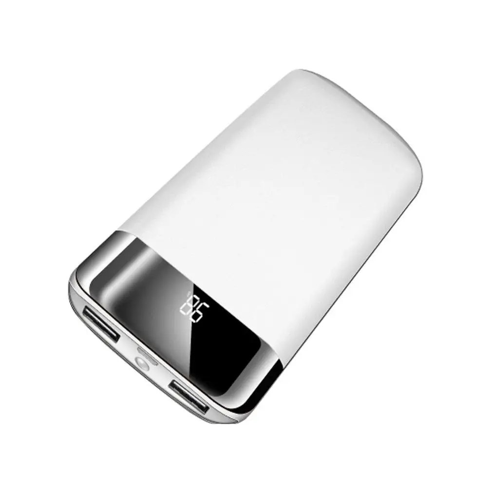 20000/50000 мА двойной USB внешний аккумулятор с ЖК-дисплеем, Внешнее зарядное устройство, лот GB