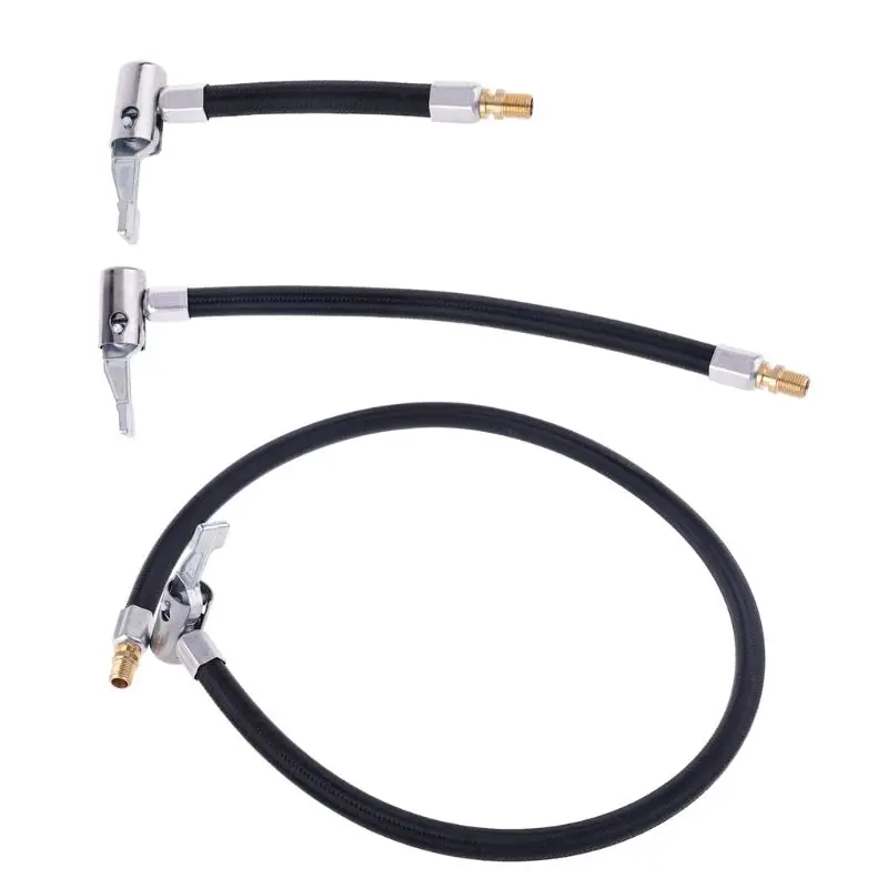 

Tire Inflator Hose Adapter Locking Air Chuck twist-on with standard fine thread