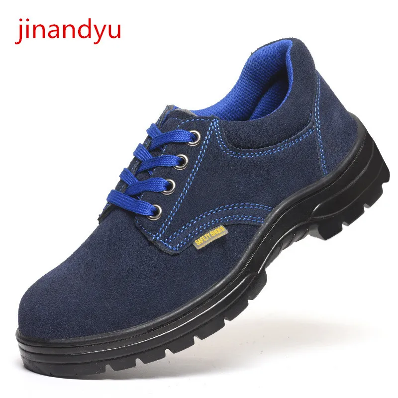 

New Safety Shoes for Men Work Safety Boot Steel Toe Safety Shoes Puncture-Proof Work Sneakers Indestructible Shoes Work Footwear