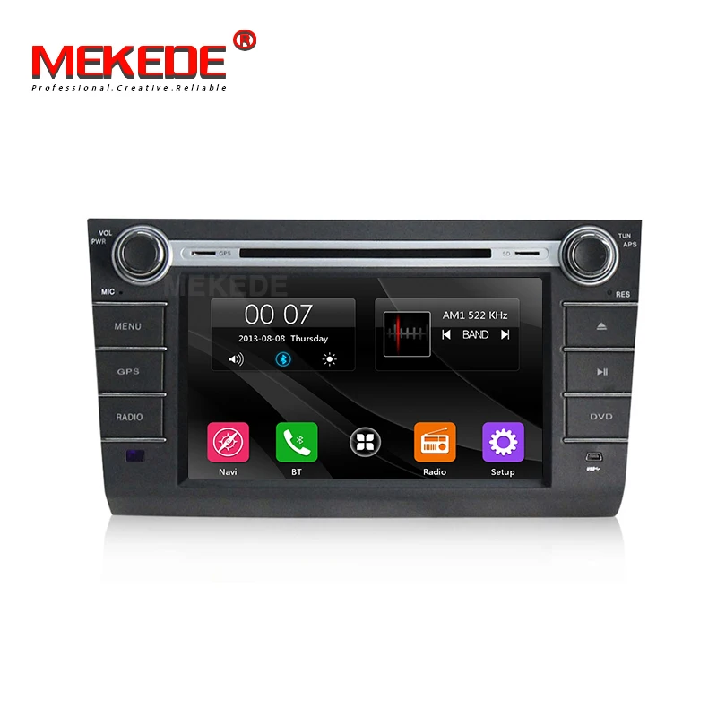 

Touch screen Car Autoradio GPS Navigation DVD stereo player For SUZUKI Swift with Bluetooth steering wheel control Rear camera