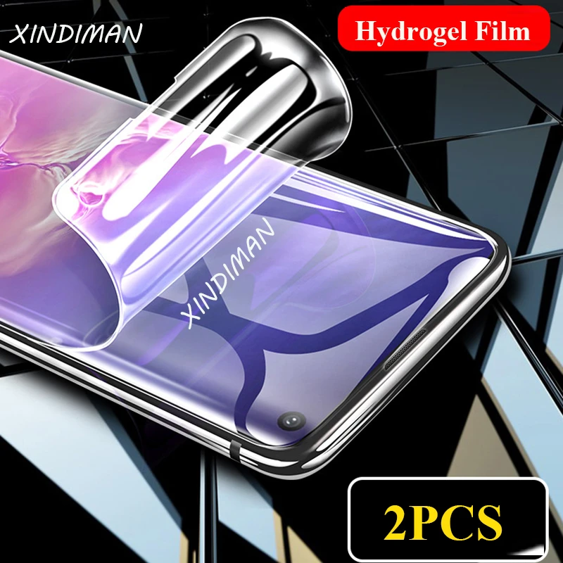 25D спереди+ сзади гидрогель пленка для samsung S10 S10plus S7 S7edge S8 S8plus протектор экрана для samsung S9 S9plus Note8 Note9 10pro