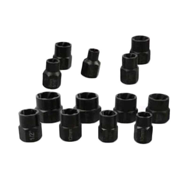 

13pcs/Set Nut Removal Tools Damaged Screws Bolts Extractor Workshop Equipment