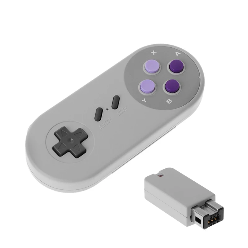 1 шт. беспроводные геймпады 2 4 ГГц джойстик Джойстик контроллер для SNES супер nintendo
