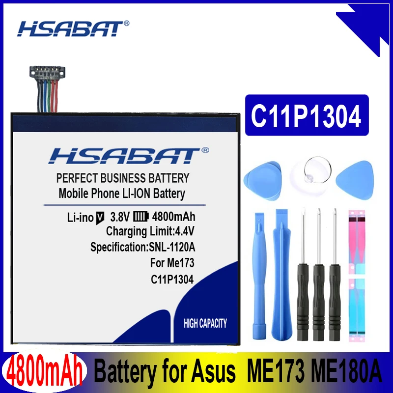 HSABAT 4800 мА/ч, C11P1304 Батарея для Asus Блокнот Hd 7 Me173x K00b HD7 ME173 K00U ME180A K00L
