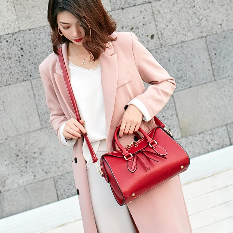 

Bags for Women 2020 Luxury Handbags Women Bags Designer Ladies Shoulder Messenger Bagspu Leather Solid Color Casual Tote