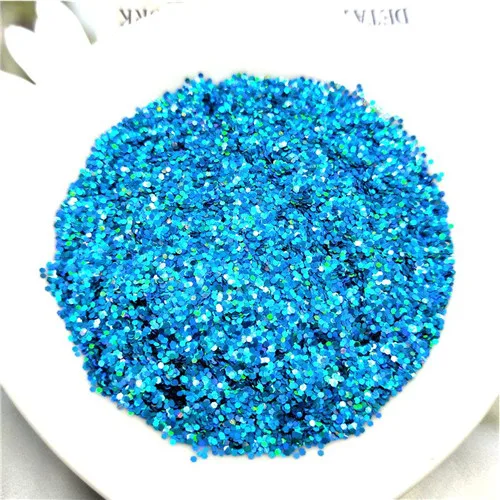 Laser lake blue 10g Ультратонкая PET блестки 1 мм точечное лазерное Сверкающее 3D блестка для ногтей пайетки Eo-Friendly свободные блестки для художественное оформление ногтей 10 г - Цвет: Laser lake blue 10g