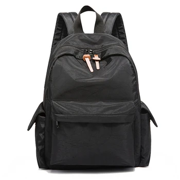 

Fashion Teenage School Bags Women's Backpack Multi-pockets Waterproof Casual Daypack Travel Nylon Knapsack for Girls Small Bag