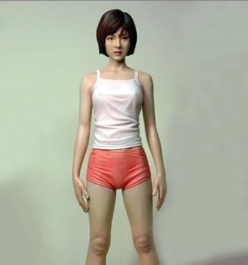Набор фигурок из смолы 1/5 Hayashi Hiroki girl WJ-601 Неокрашенный набор из смолы для гаража