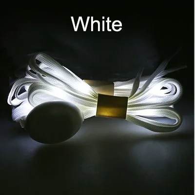 Светодиодный светильник со светящимися шнурками, уличный водонепроницаемый 1,2 м, декоративные шнурки, лампа-вспышка, светильник для детской вечеринки, Рождественский светильник s - Испускаемый цвет: White