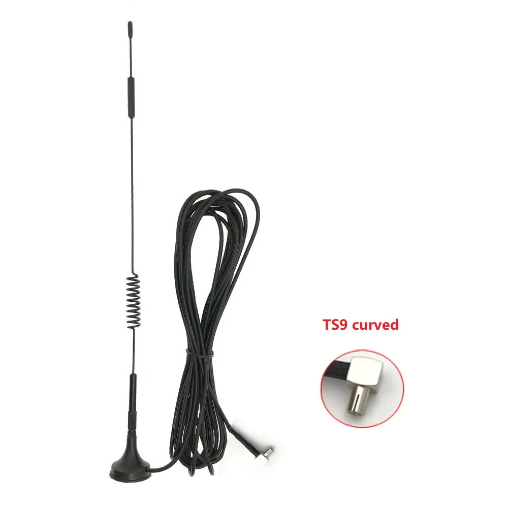 SMA/TS9/CRC9 Interface 3m Extension Cord Wireless Router Unmanned Vending Machine Magnetic Small Suction Cup 4G Antenna best bobcat antenna