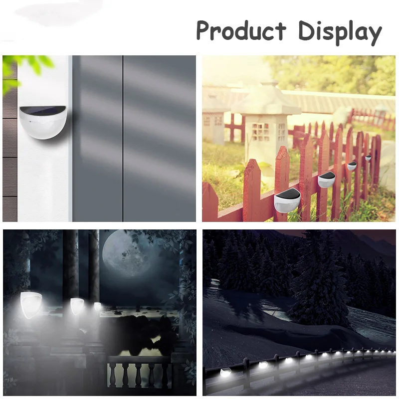 CHIZAO-Outdoor-wall-light-Mini-wireless-solar-lamp-Night-Safety-decorative-lighting-for-Garden-fence-garage