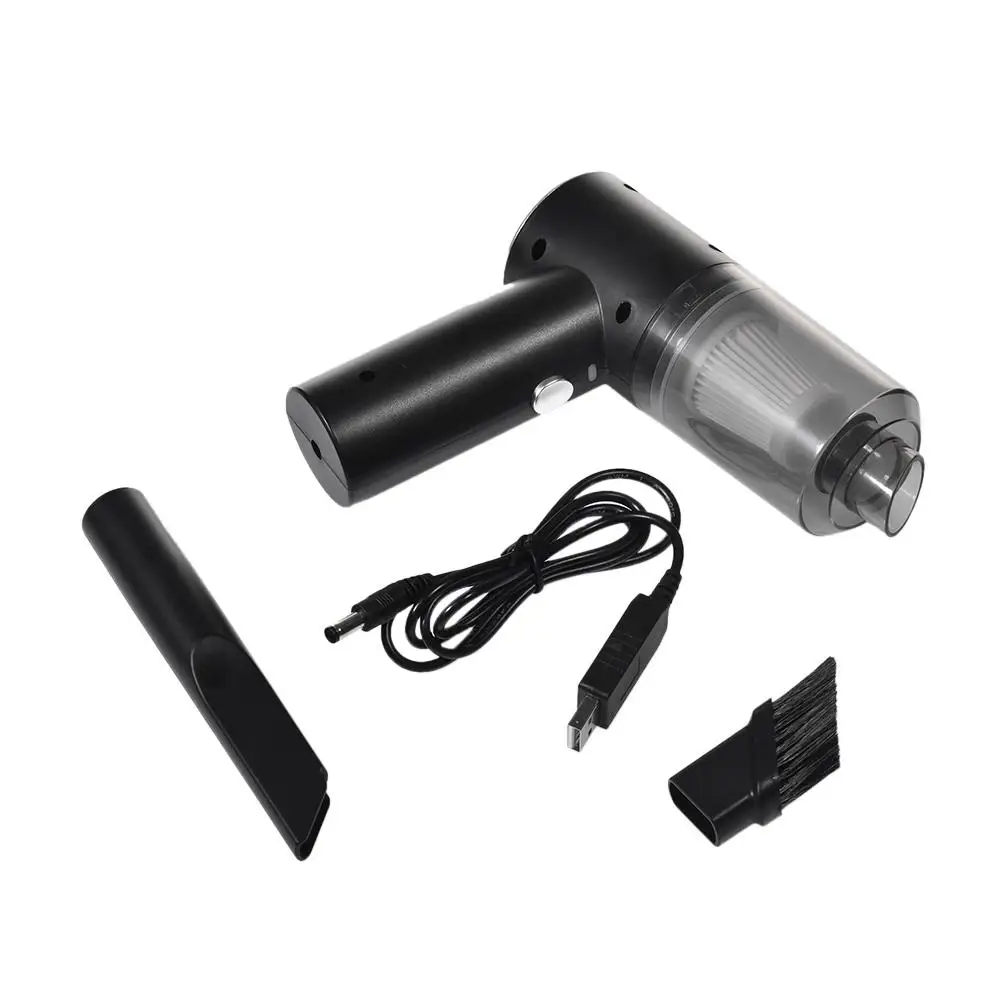 120W Car Mini Vacuum Cleaner Small Hand-held Cleaner USB Rechargeable Universal Car Home