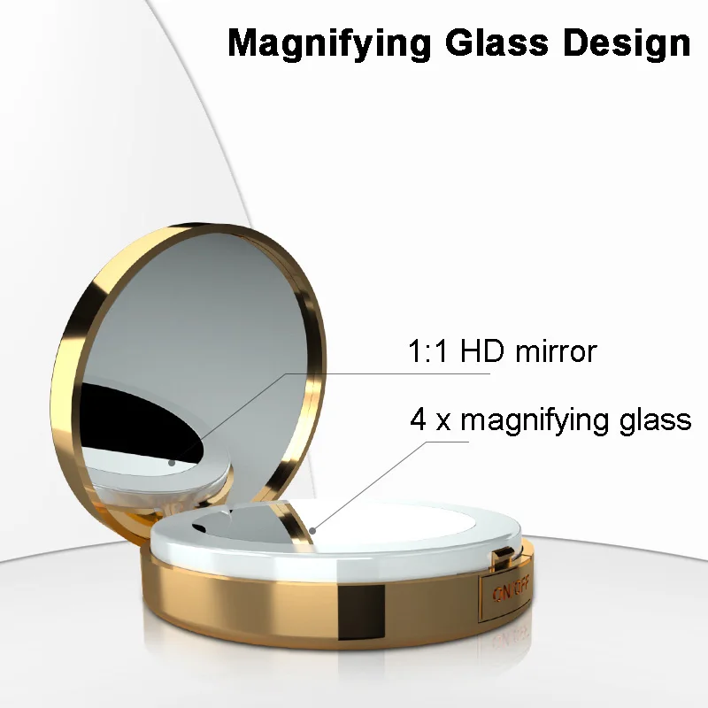 Складной светодиодный мини фонарь для макияжа 250 мАч|Фотографическое освещение| |