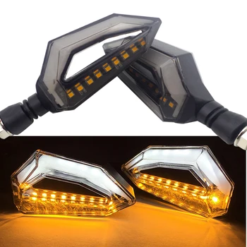 

LED Motorcycle Turn Signal Lights 12V Indicator Moto Clignotant Blinker DRL Lamp FOR BAJAJ PULSAR 200 NS MV Agusta Brutale 675