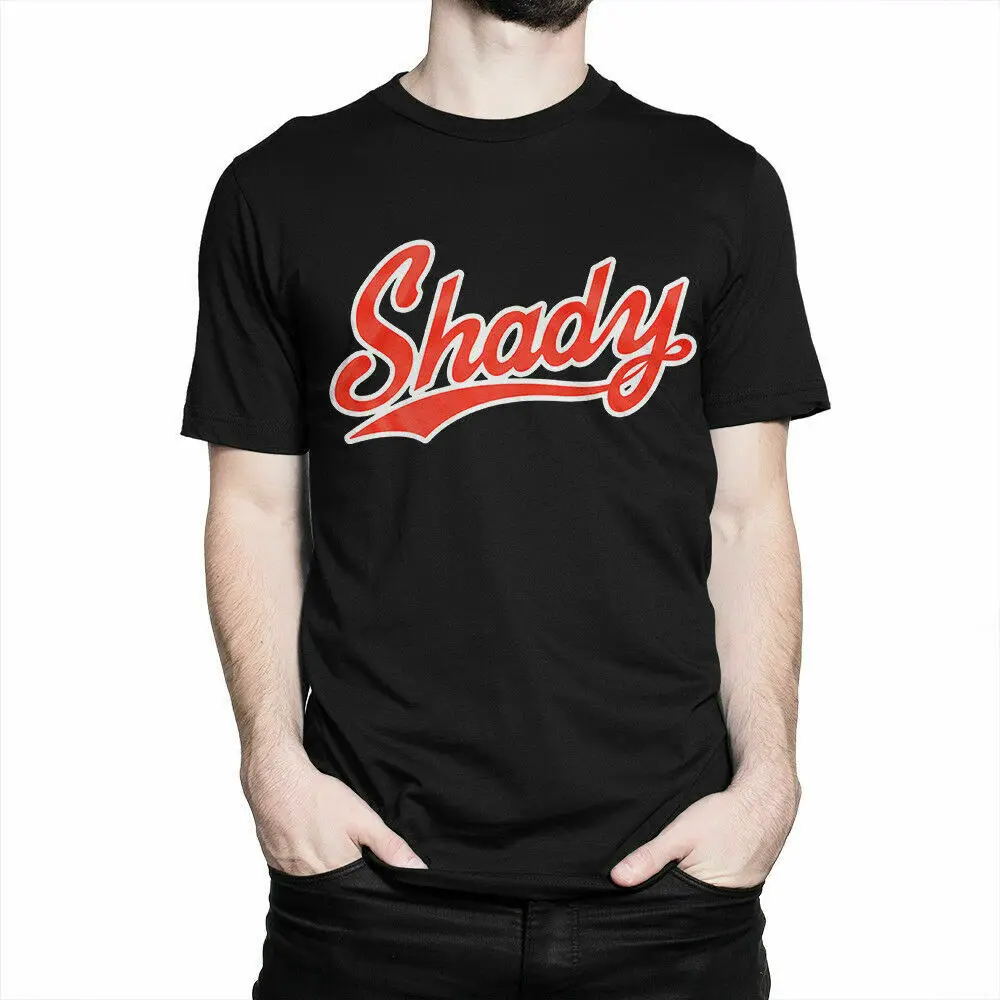 Eminem Slim Shady T-shirt Rapper Cool Tee Men's Clothing Size S - 3XL Print T Shirt Men top tee | Мужская одежда