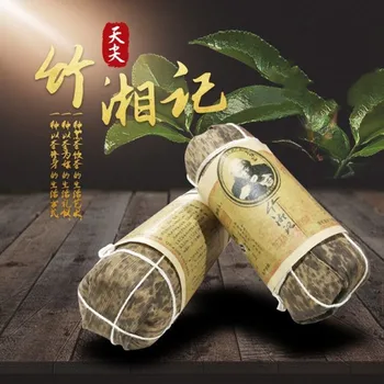 

Chinese HuNan Anhua Black Tea Special Grade Bamboo Packing Pure Manual To Suppress Black Red Tea For Lower Blood Pressure