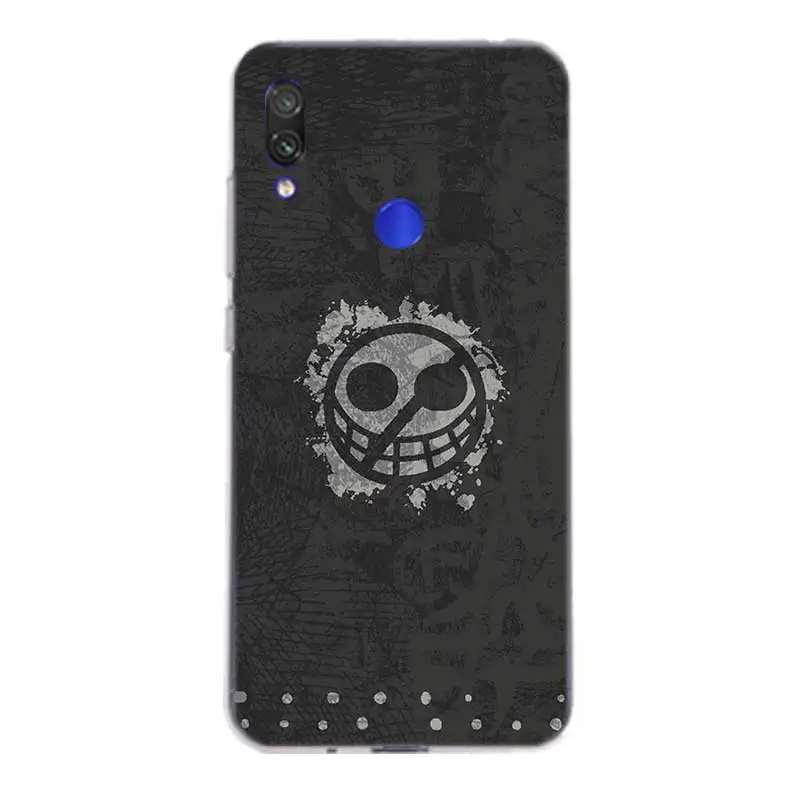 One Piece Logo Anime Silicone Phone Case For Xiaomi Redmi Note 8 7 6 Pro 5 4 4X K20 7A S2 5A 6A Y3 Xiomi A3 9T 9 SE F1 S2 Cover - Цвет: No.9